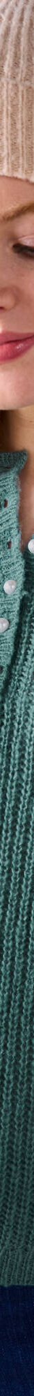 Pull col tunisien, maille anglaise toucher doux (vert sauge) Pull col tunisien, maille anglaise toucher doux (vert sauge)